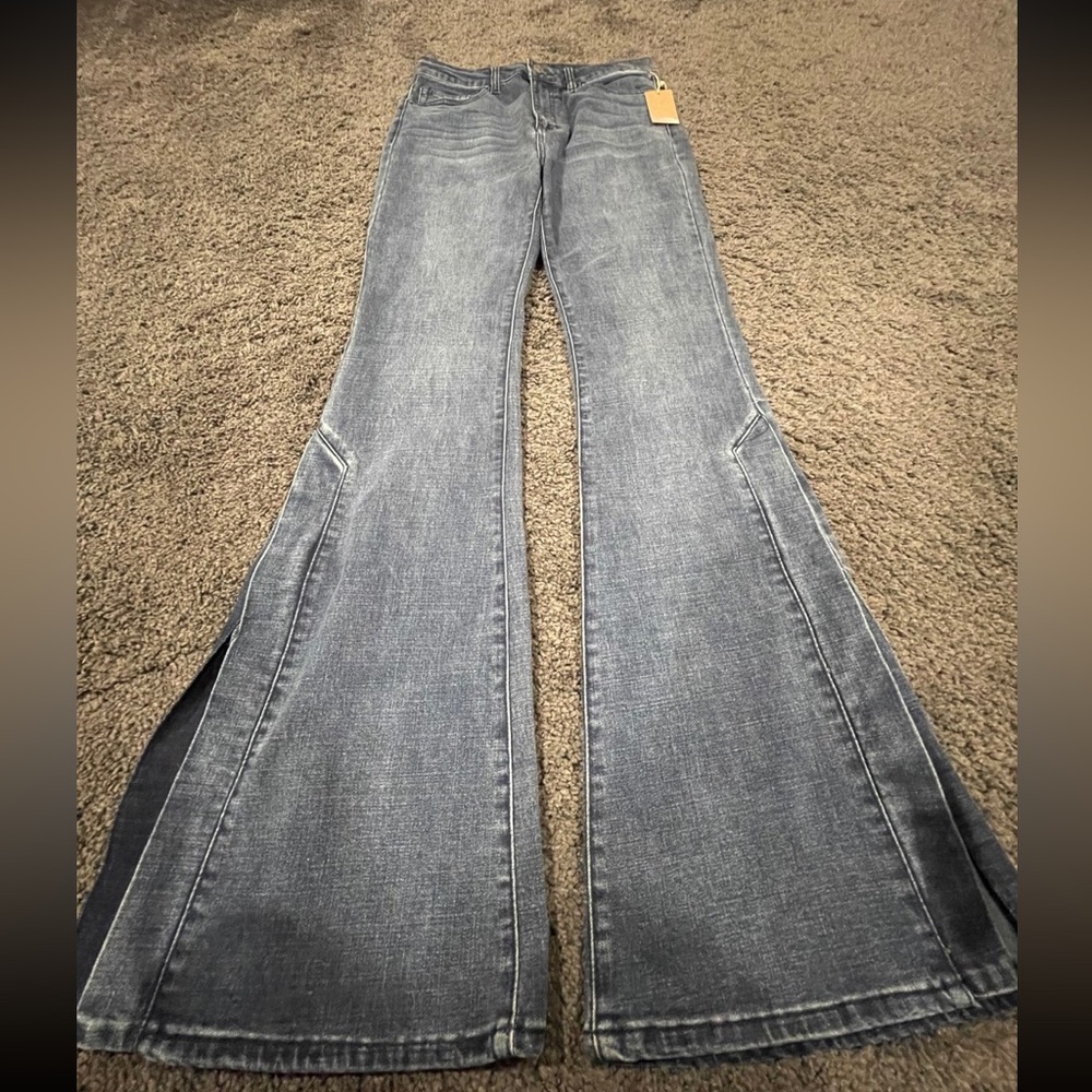 Bell bottom flare jeans